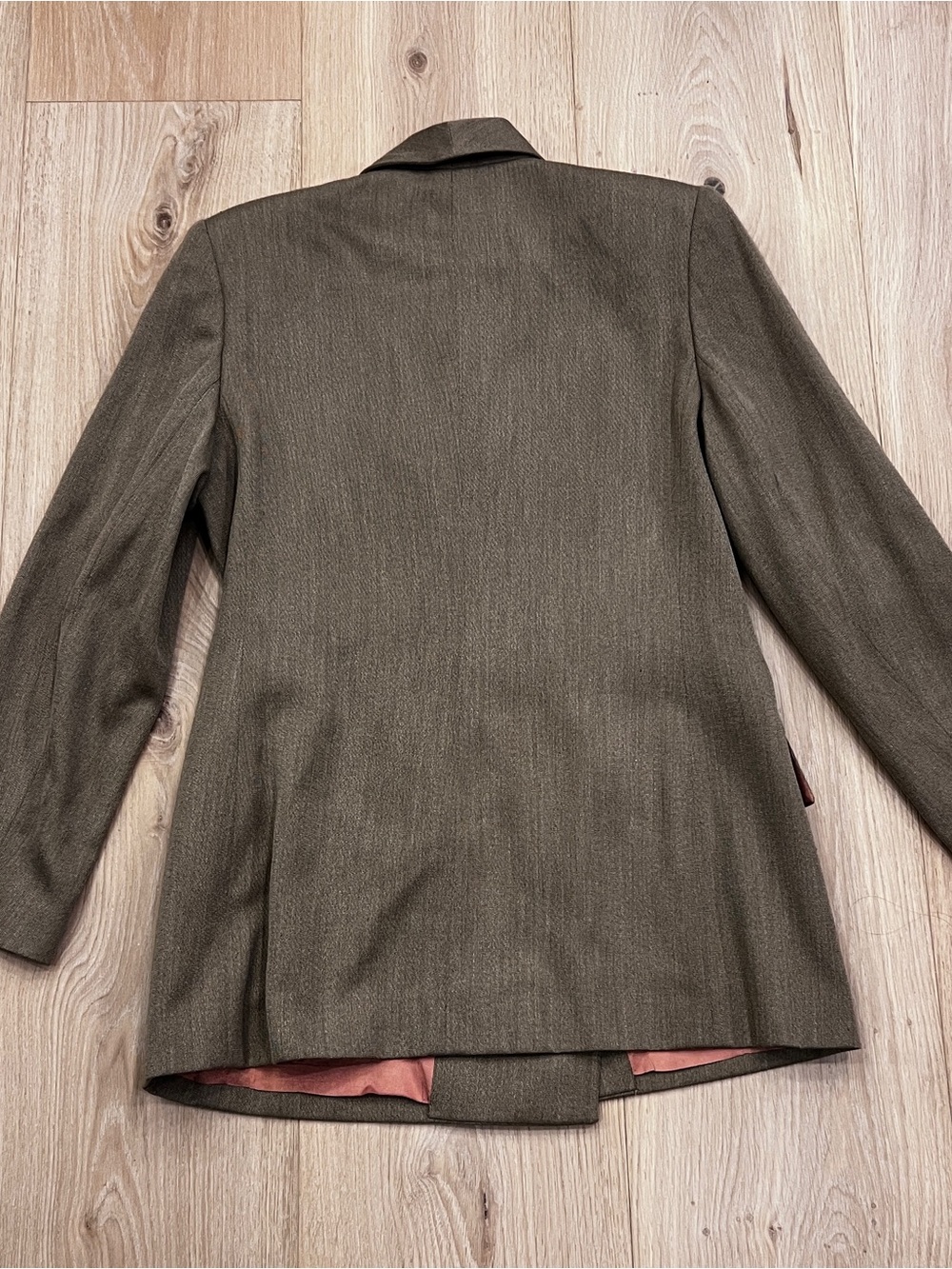 Vintage Oleg Cassini Blazer Double Breasted Size 10 - Picture 2 of 7